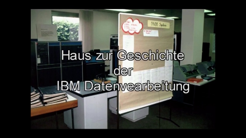 15 Jahre Hause der Geschichte der IBM Datenverarbeitung - von K.O. Reimers