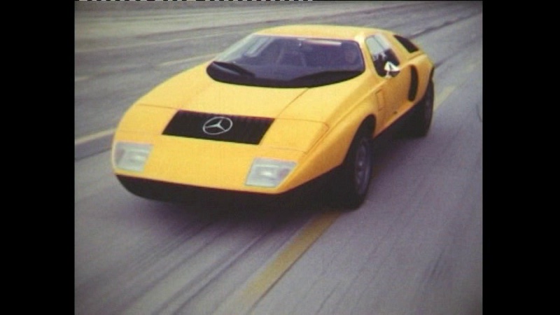 Mercedes C111 - Das Auto aus dem Computer 